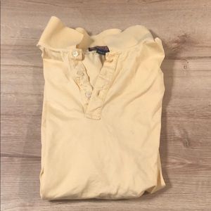 Vineyard vines short sleeve yellow polo